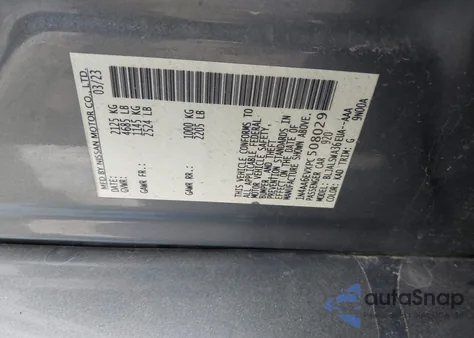 2023 Nissan Maxima Sr Xtronic Cvt z USA, uszkodzony, nr VIN 1N4AA6EVXPC508029